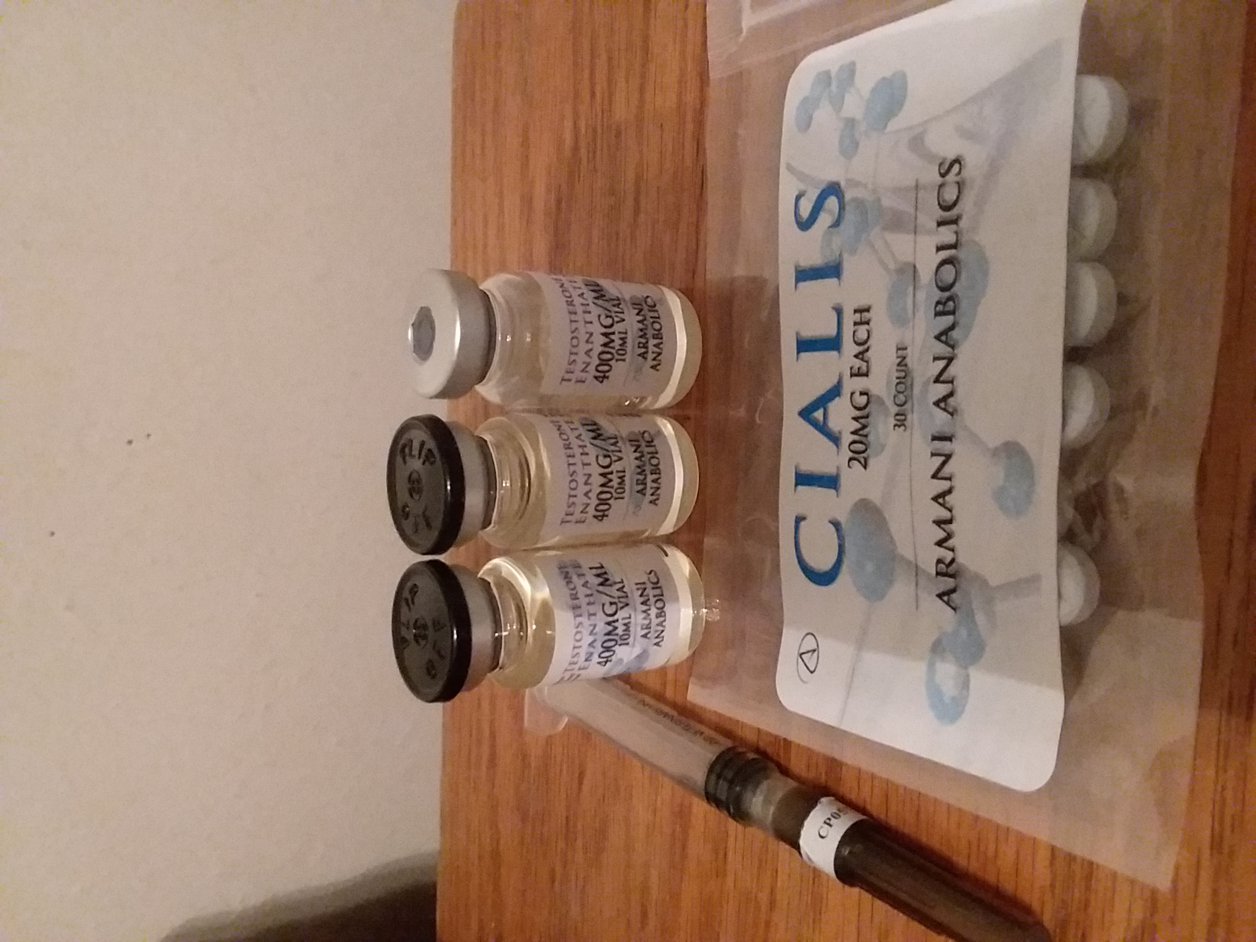 Picture Armani Anabolics Test E 400 and Cialis